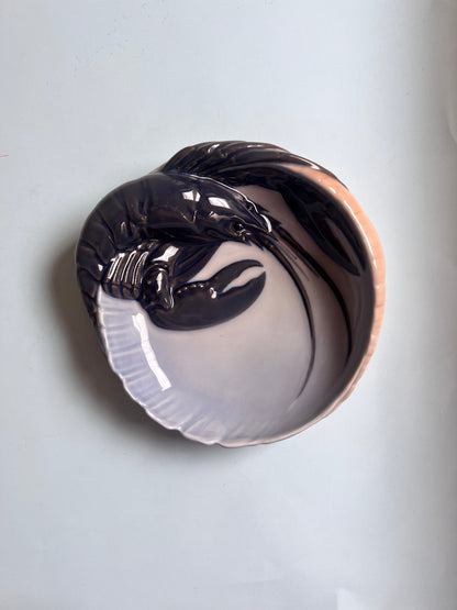 Schale Hummer Typ 3498 ∅ 19 cm von Erik Nielsen für Royal Copenhagen