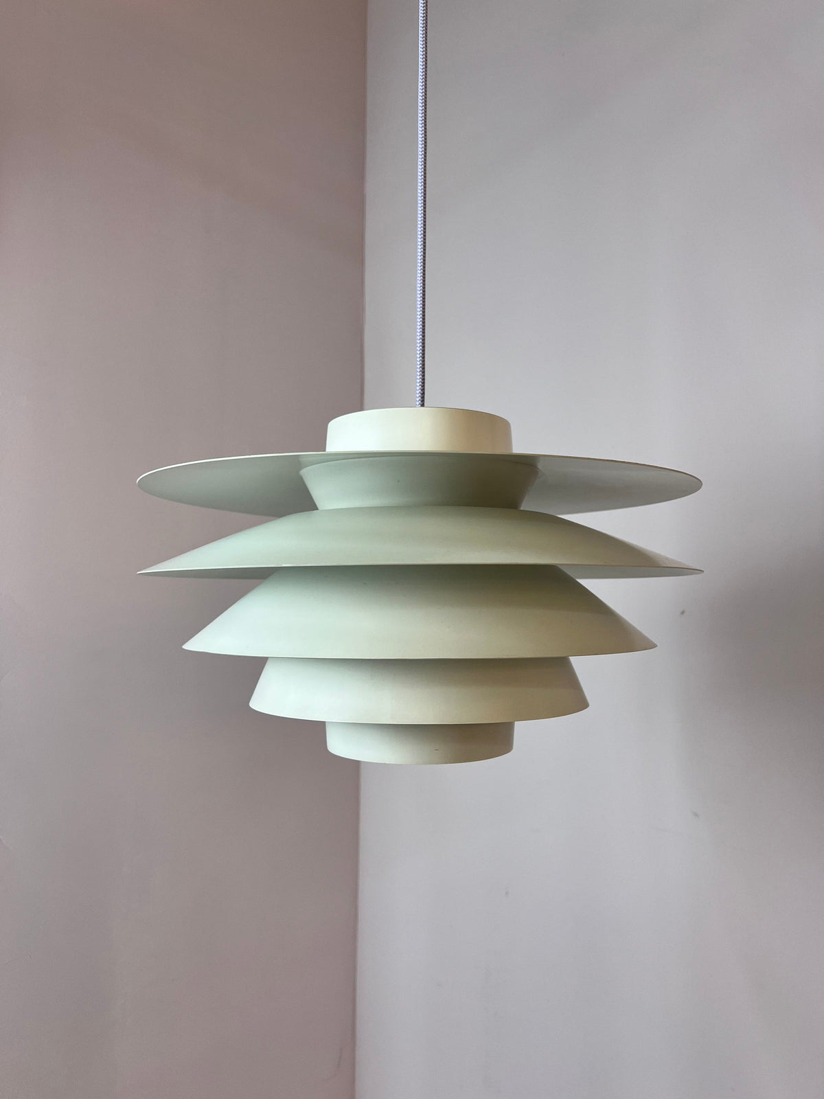 Slatted lamp 'Verona' by Svend Middelboe for Nordisk Solar