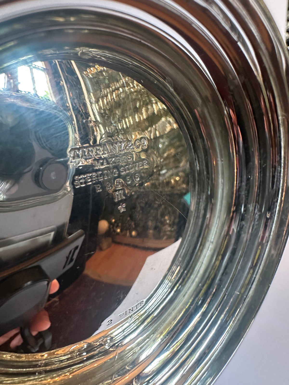 Cafetière et théière vintage Tiffany & Co. en argent sterling 925, vers 1947-1956