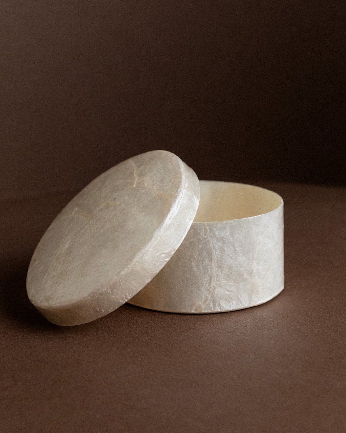 Vintage Schmuckschatulle aus Perlmutt aus Italien 1950er