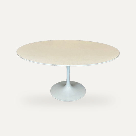 Vintage Couchtisch Tulip von Eero Saarinen für Knoll International, Weiß | studio
