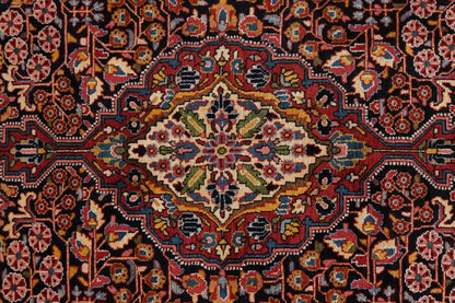 Vintage carpet Djozan 214x130cm colorful nature motifs