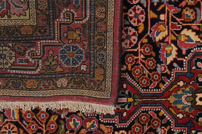 Vintage carpet Djozan 214x130cm colorful nature motifs