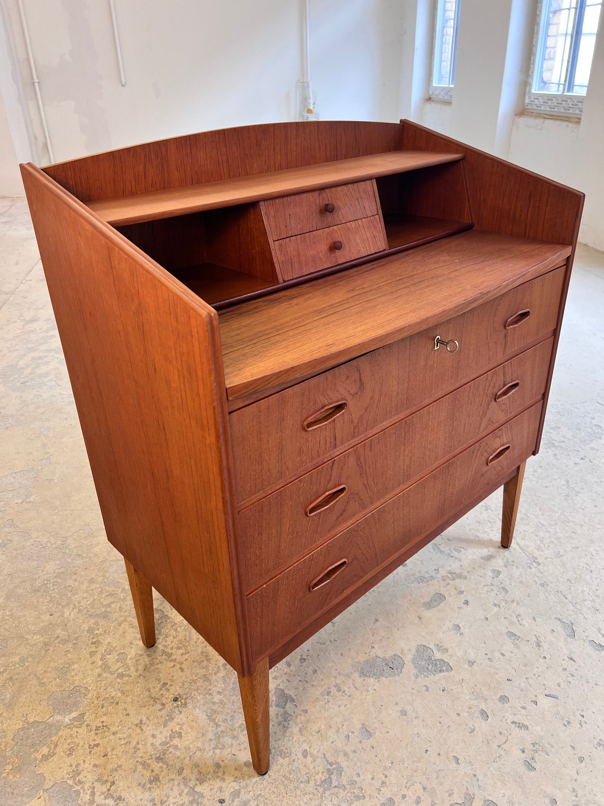 Vintage Sekretär Teak Dänemark