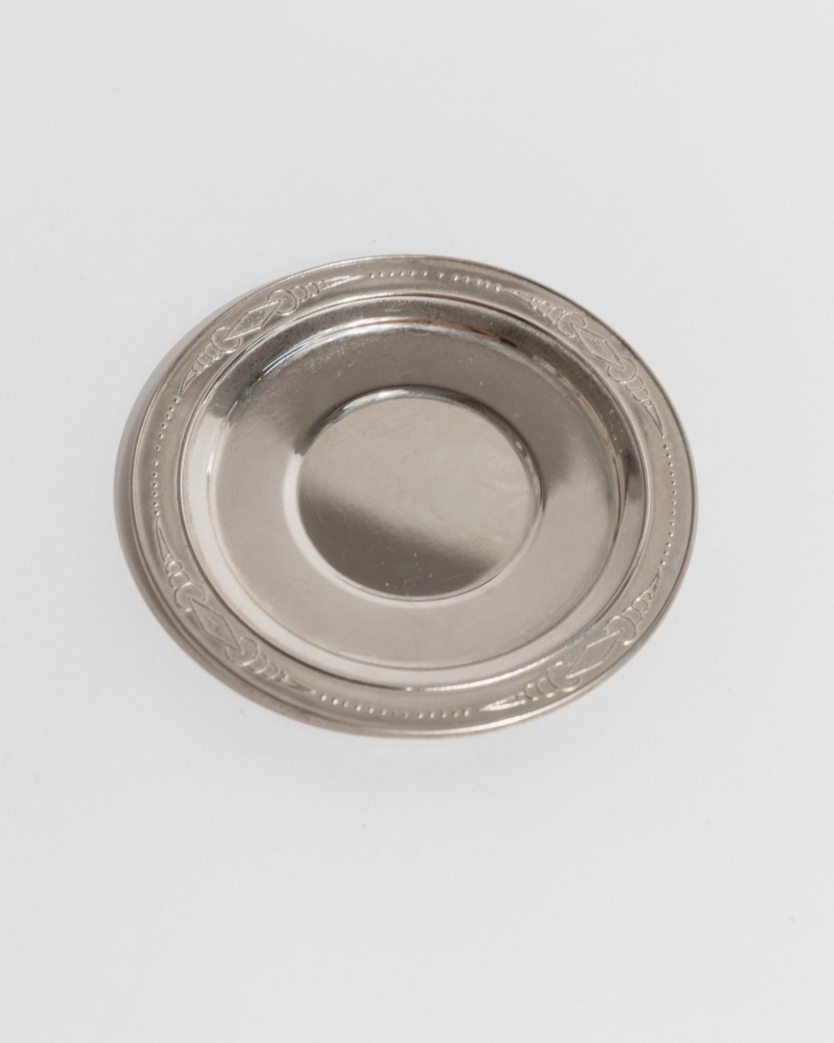 Vintage Kaffeeservice Set von 12 Tassen und Untertassen aus Porzellan mit Metallhaltern