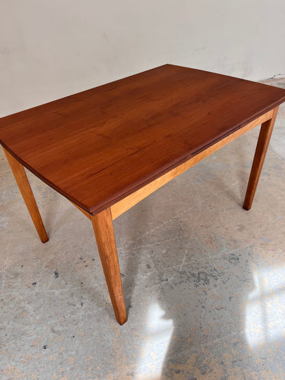 Vintage Esstisch Teak aus Dänemark