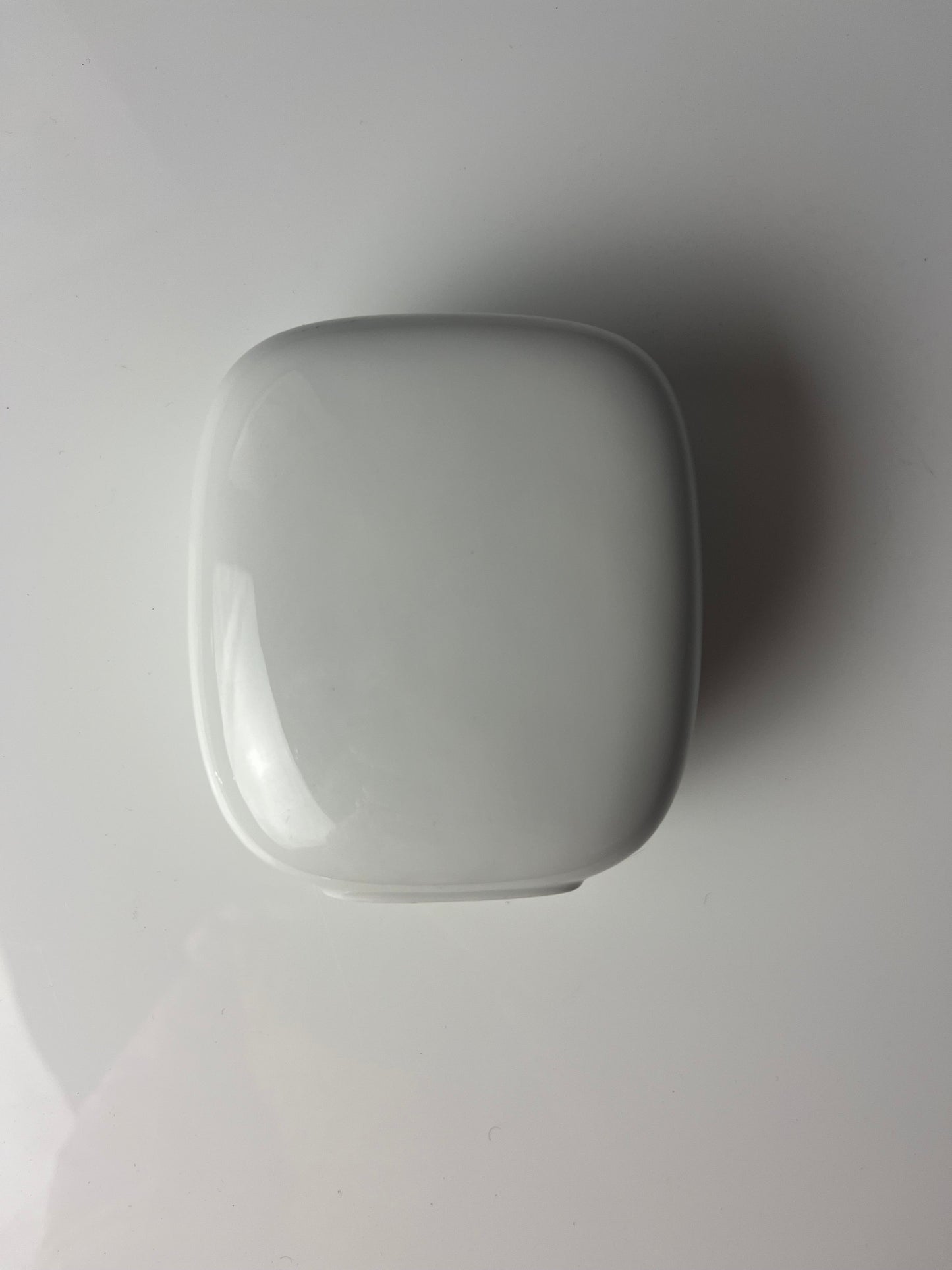 Vintage Vase Mini Vase von Rosenthal Studio Line weiß silber