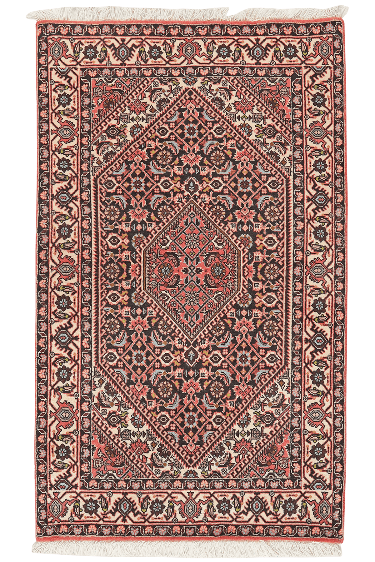 Bidjar Zandjan 140x82cm Vintage Teppich
