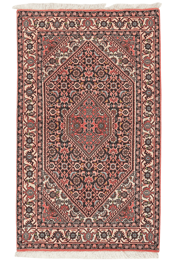 Bidjar Zandjan 140x82cm Vintage Teppich