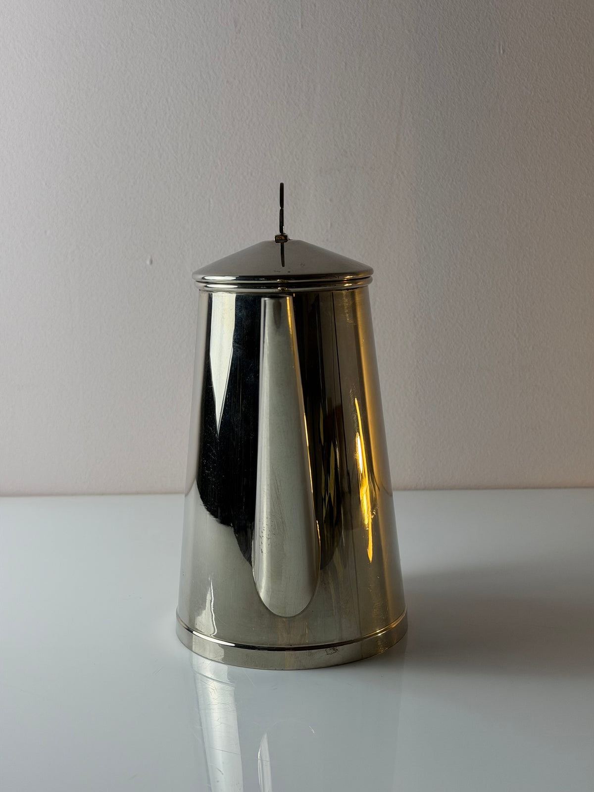 Vintage Kanne versilbert von Jürst und Co., Art Déco, 1 Liter