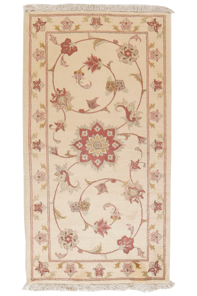 Vintage Carpet Mehreban 144x78cm Colorful Nature-Inspired Motifs