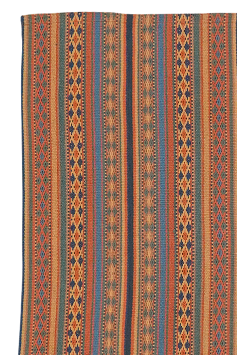 Kelim Djadjim carpet colorful 101x101cm