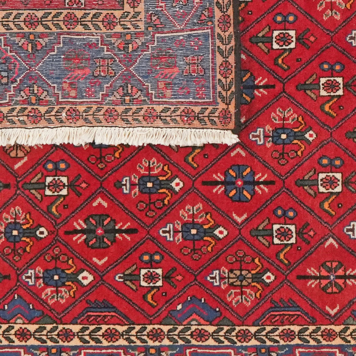 Tapis vintage Abadeh 152x105cm coloré