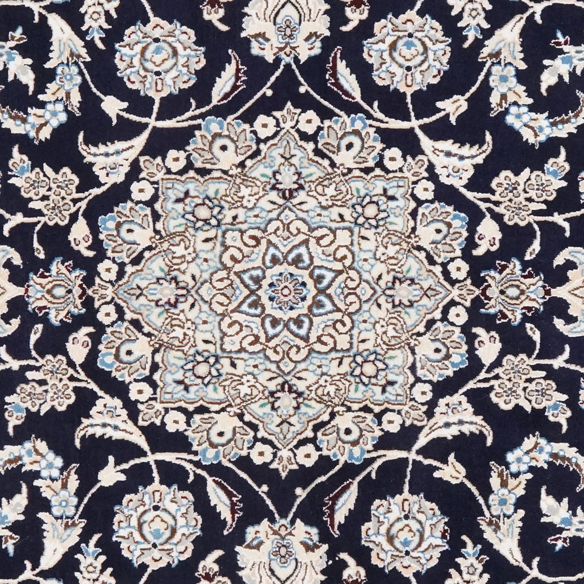 Vintage Carpet Nain 9La 211x147cm Colorful Nature-inspired motifs
