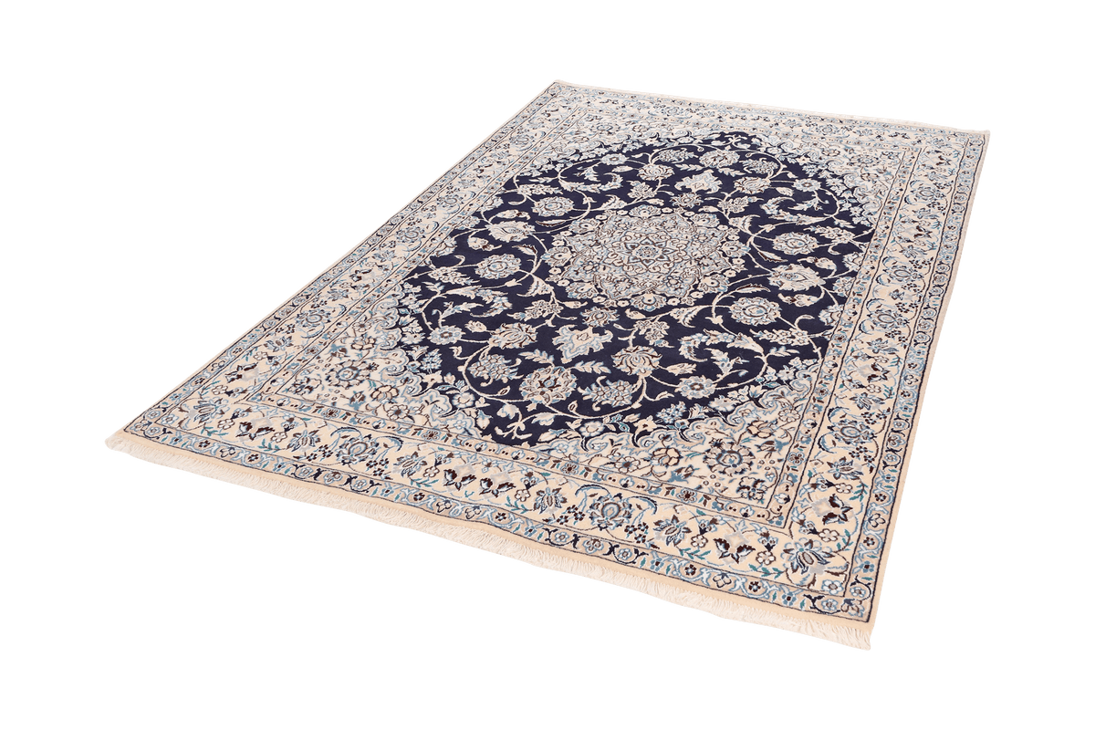 Vintage Carpet Nain 9La 211x147cm Colorful Nature-inspired motifs