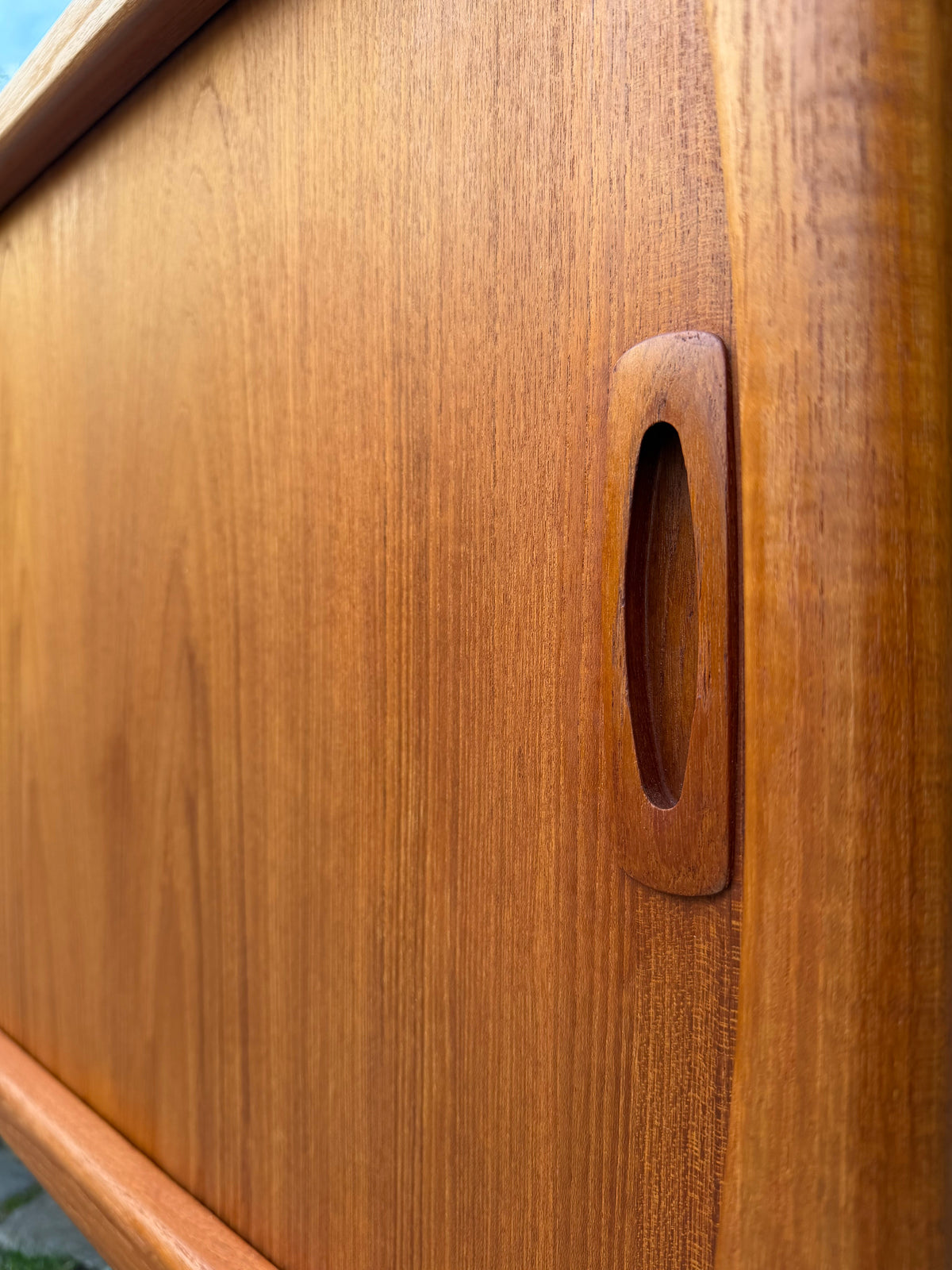 Sideboard Teak von H.P. Hansen, 220 cm