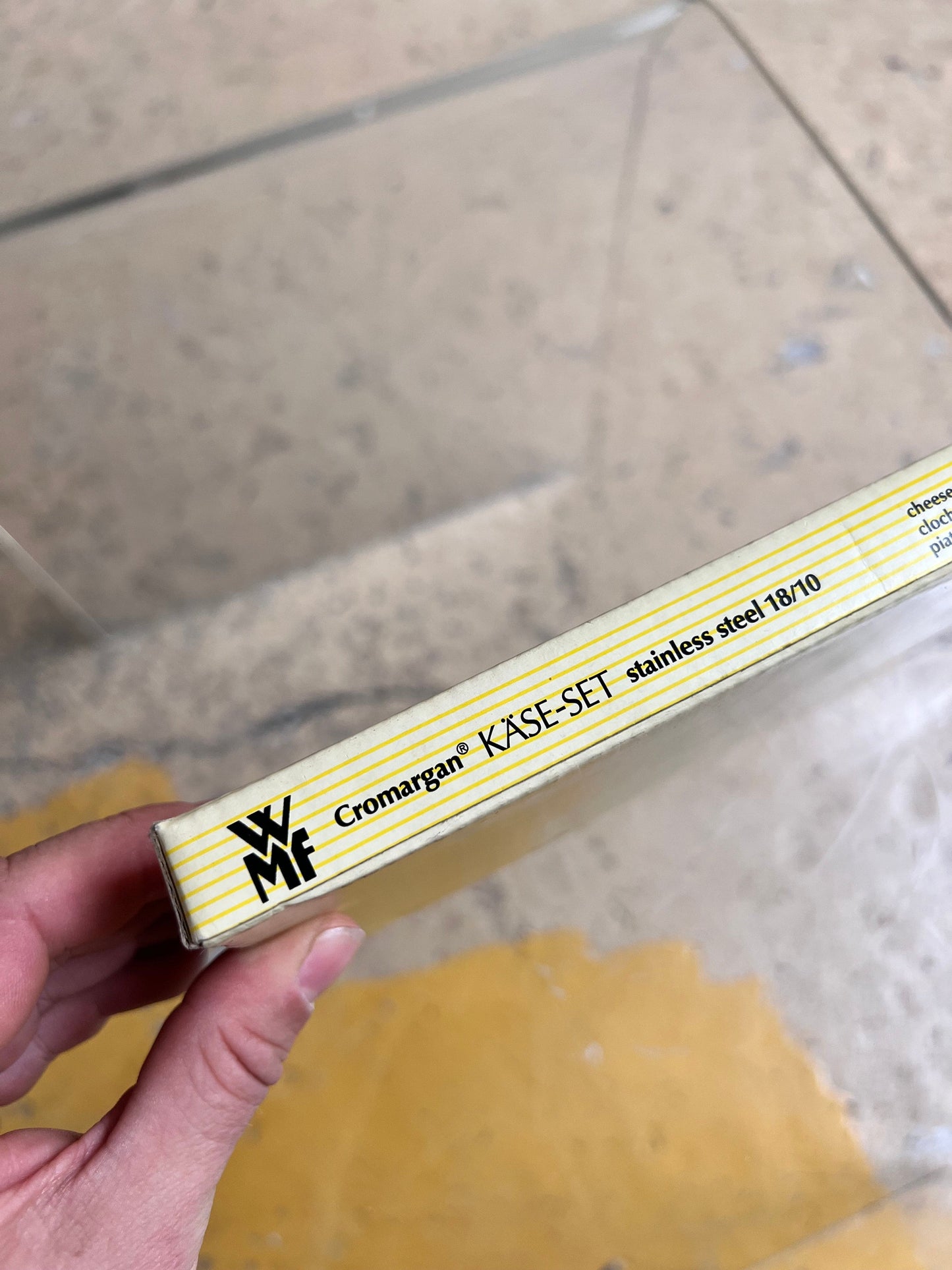 Käse-Set Cromargan von WMF originalverpackt