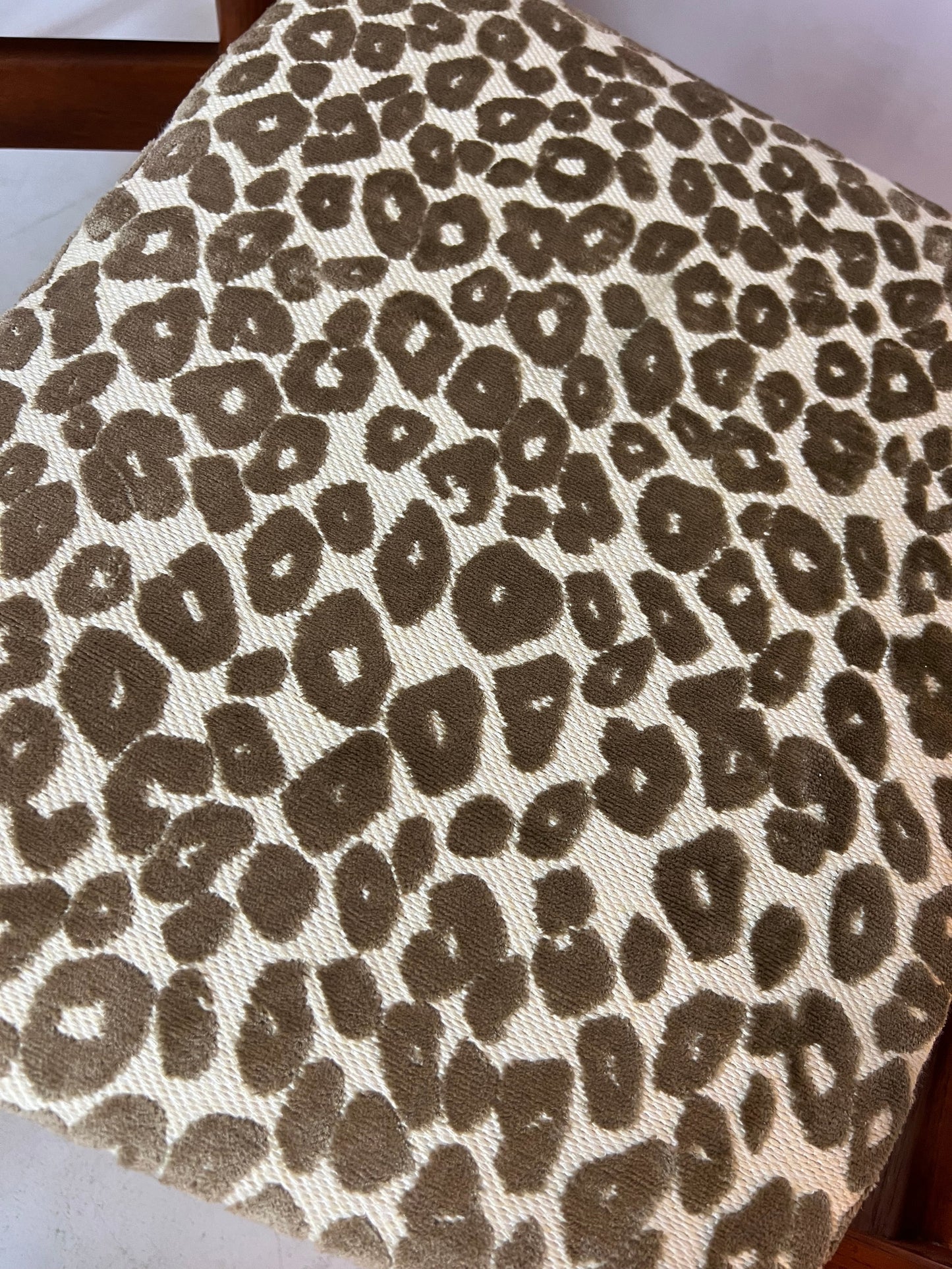 Chaise vintage Leo en teck rembourrée par Farso Stolefabrik