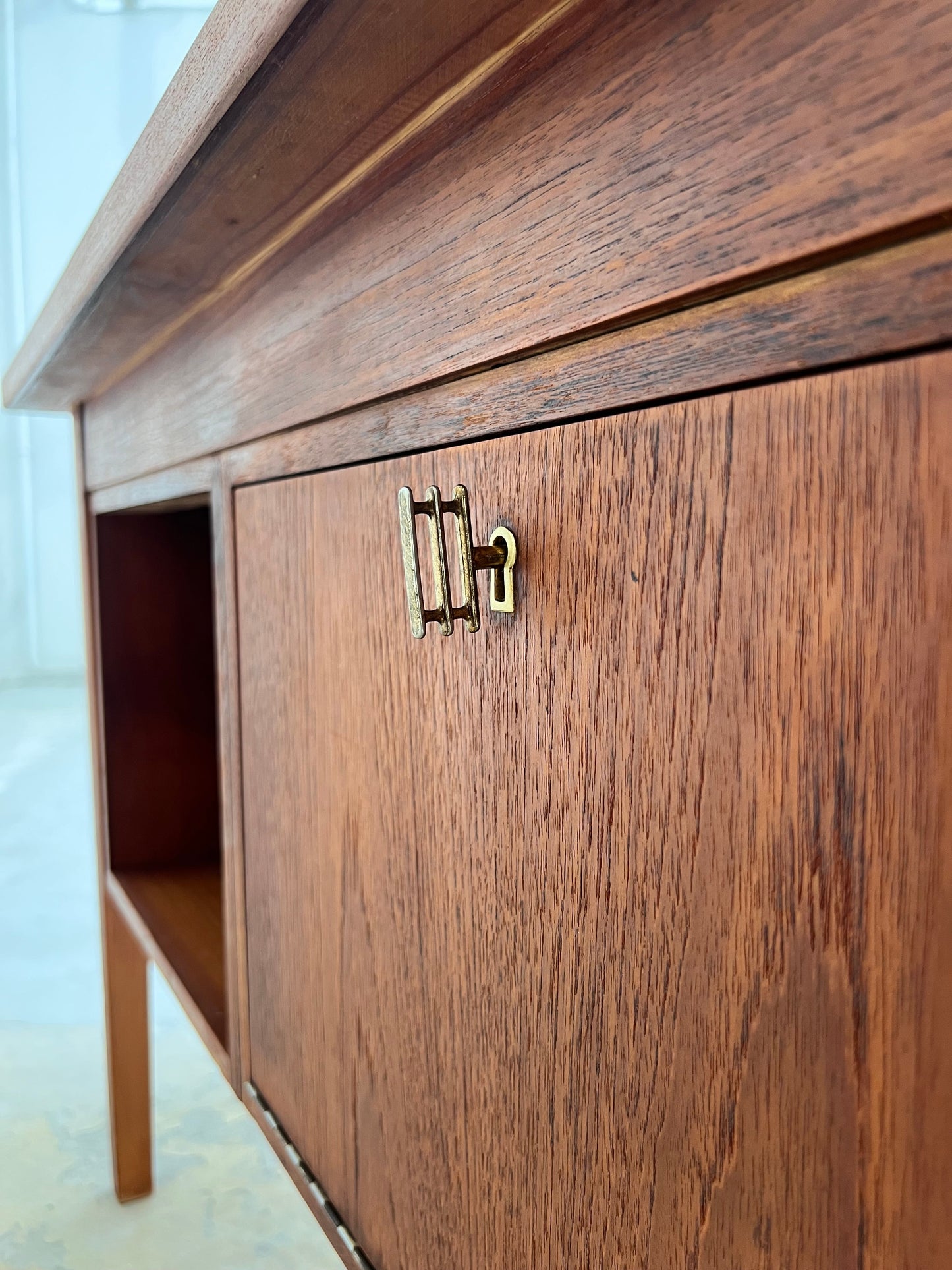 Vintage Schreibtisch Teak von Sigh und Søns Møbler