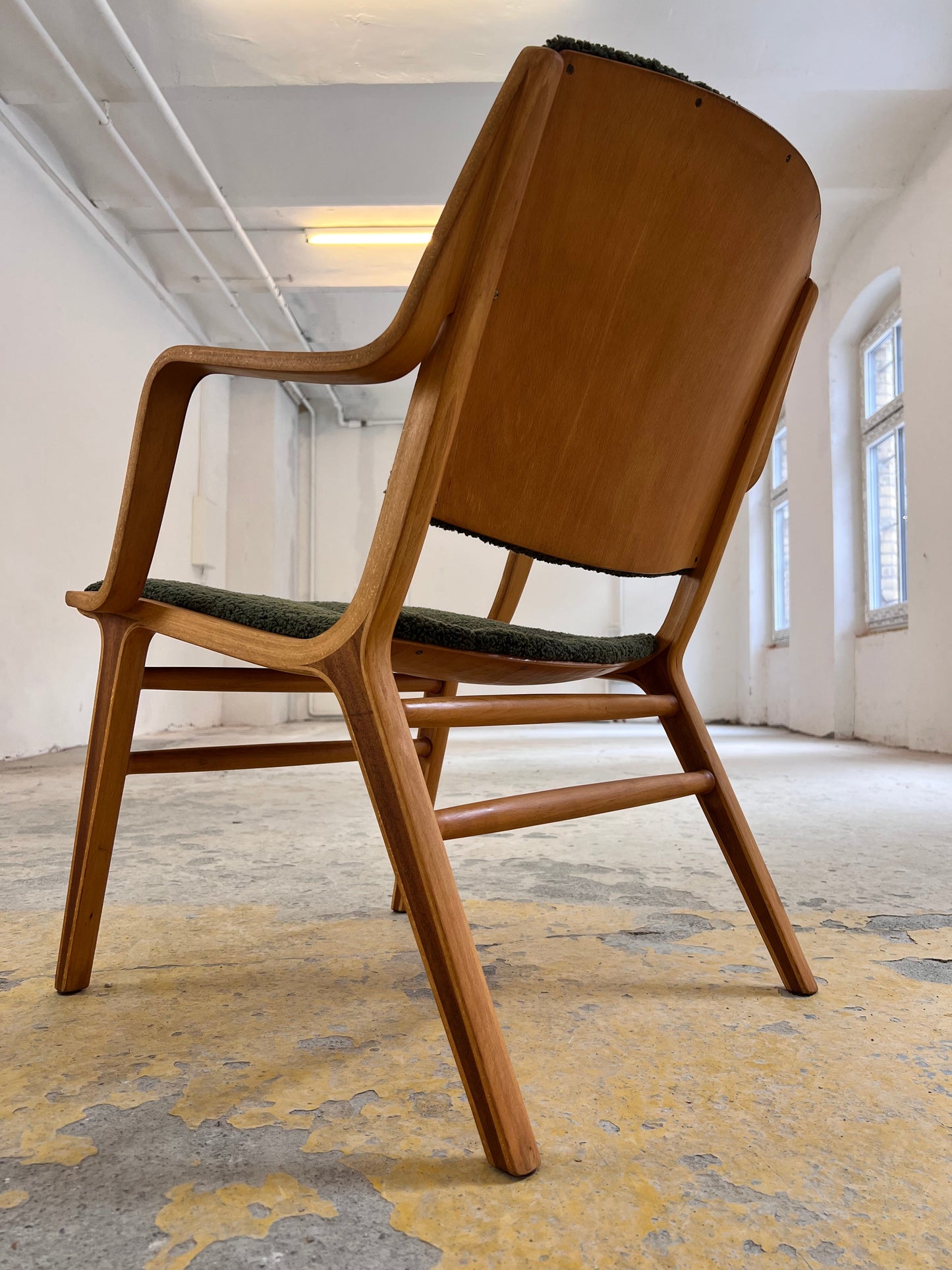 Vintage Lounge Chair AX von Peter Hvidt und Orla Mølgaard-Nielsen für Fritz Hansen