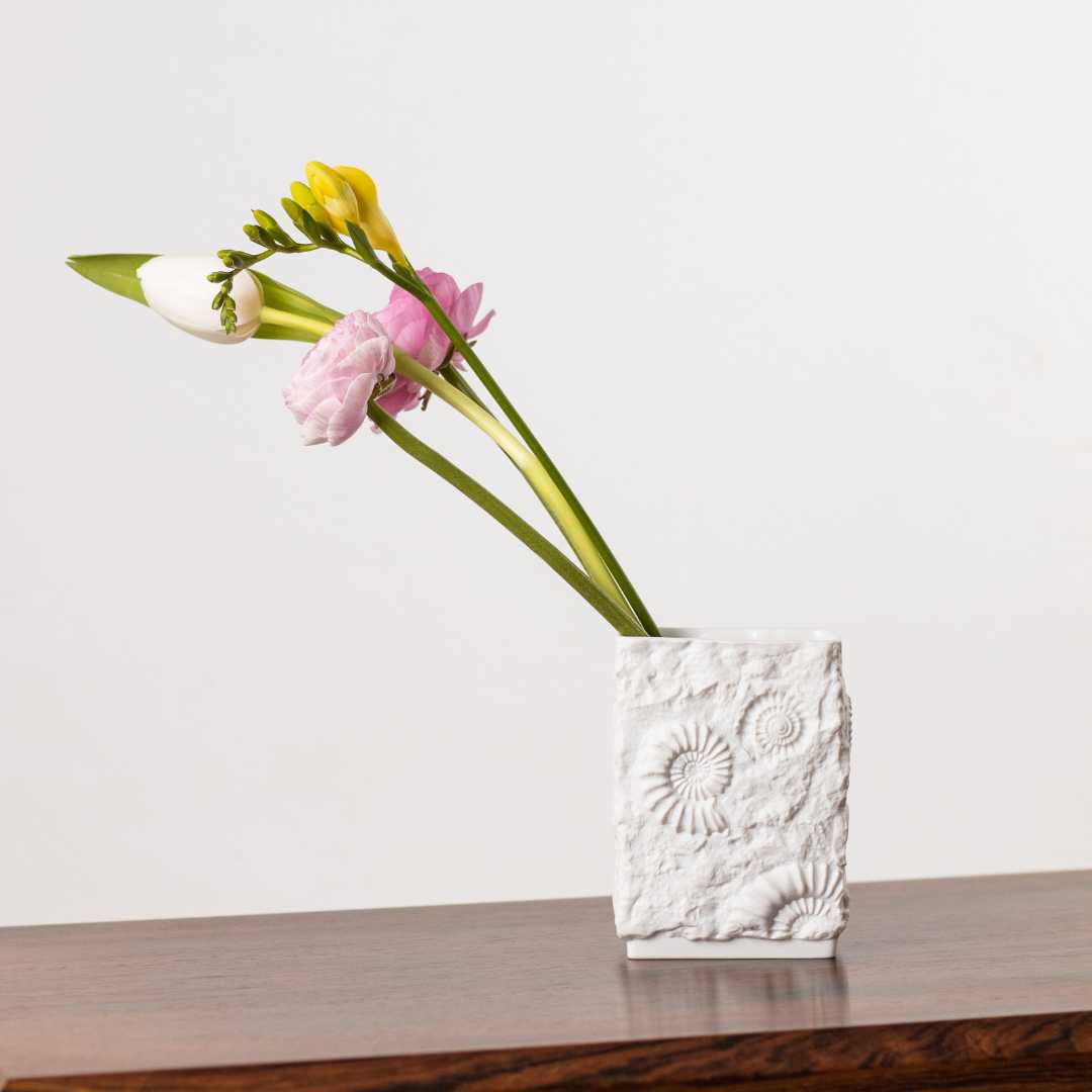 Vintage Vase Ammoniten von Manfred Frey für Alboth und Kaiser