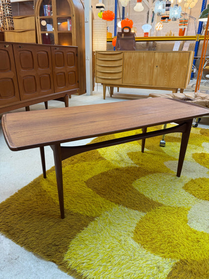 Couchtisch Modell 503 Teak von Tove und Edvard Kindt-Larsen für France und Søn
