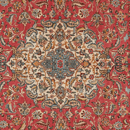 Vintage Carpet Tabriz 213x142cm colorful natural motifs