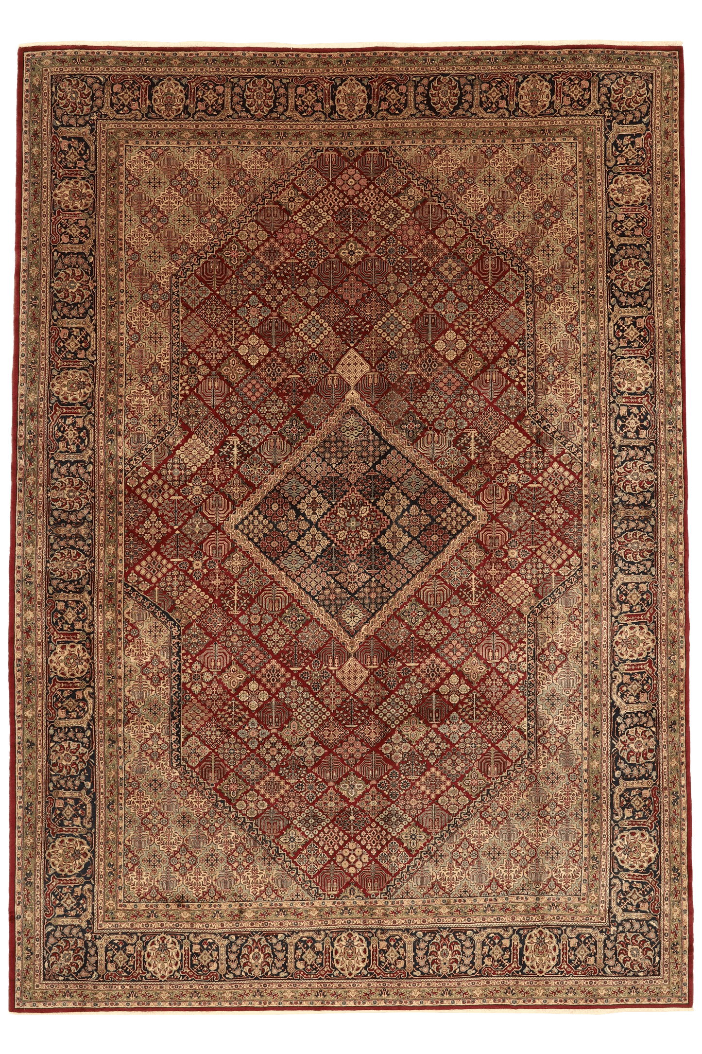 Vintage carpet Ekbatan colorful 493x345cm
