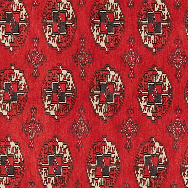 Vintage Carpet Turkman 165x115cm colorful