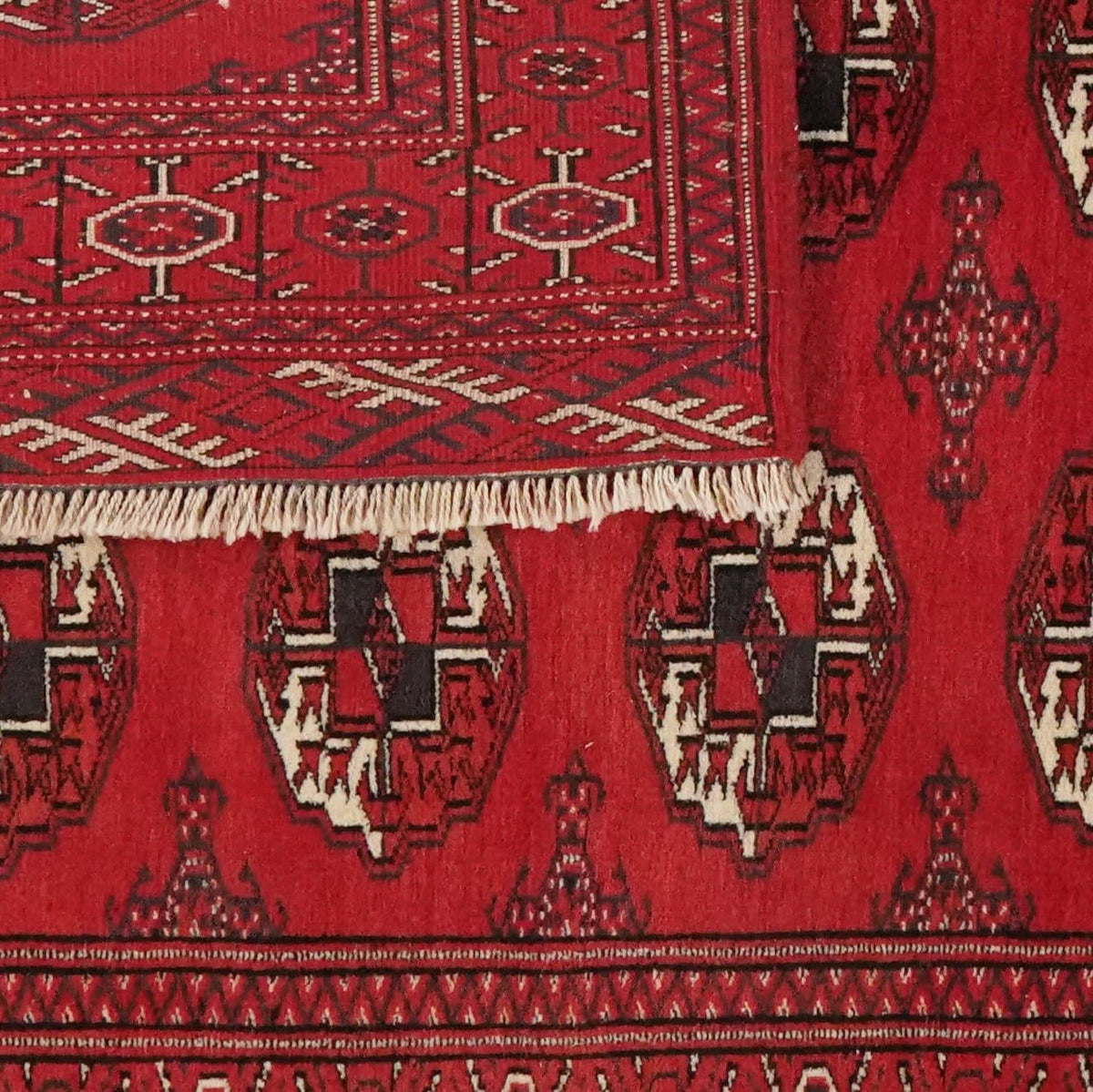 Vintage Carpet Turkman 165x115cm colorful