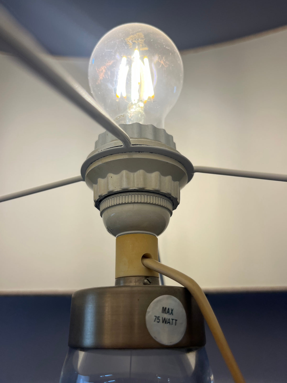 Vintage Tischlampe Plaza von Michael Bang für Holmegaard