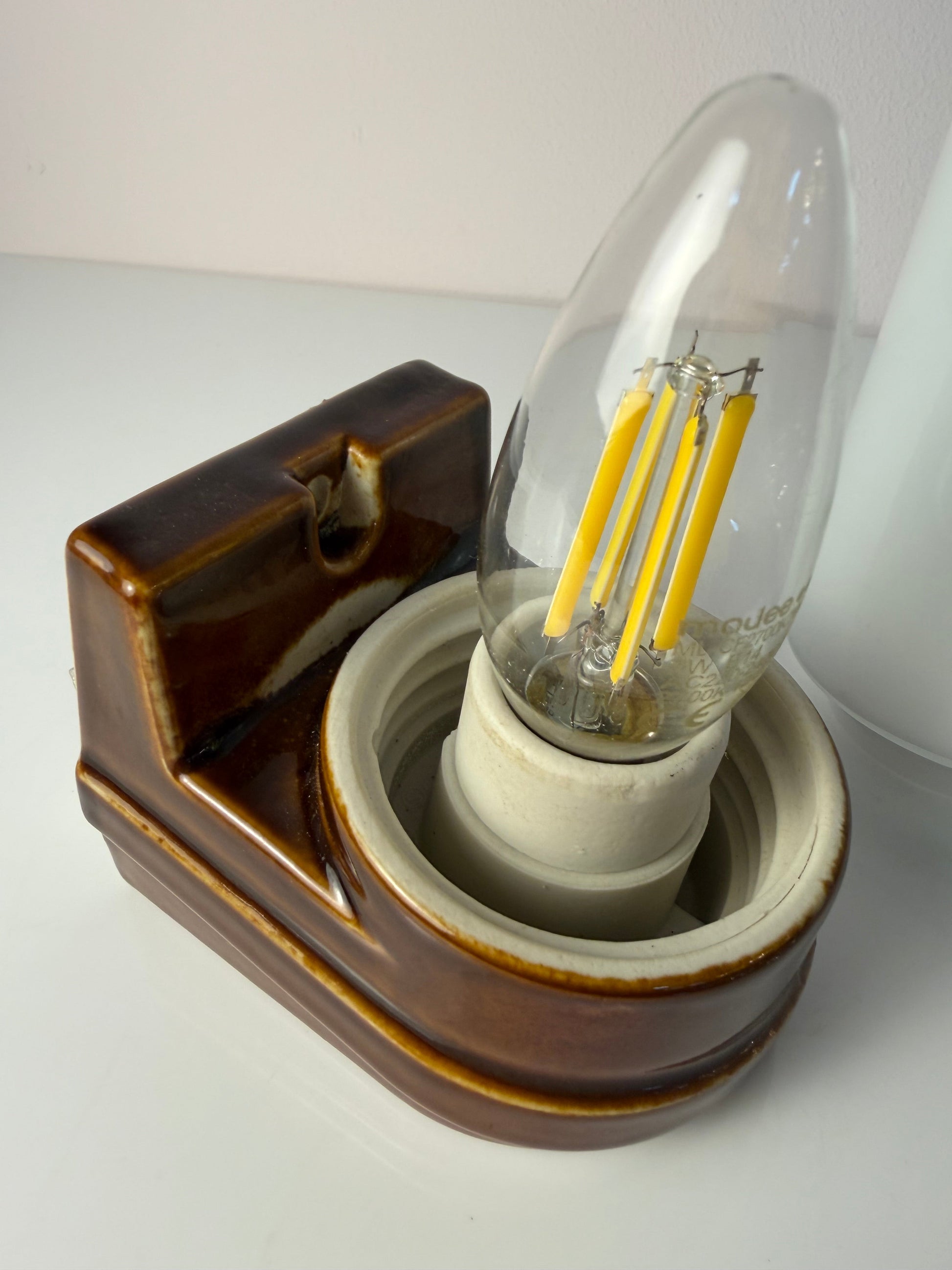 Vintage Wandlampe Modell 6080 von Sigvard Bernadotte für Ifö