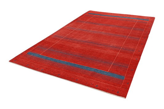 Vintage Gabbeh rug colorful nature inspired 299x192cm