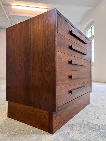 Vintage Kommode Palisander braun Dänemark