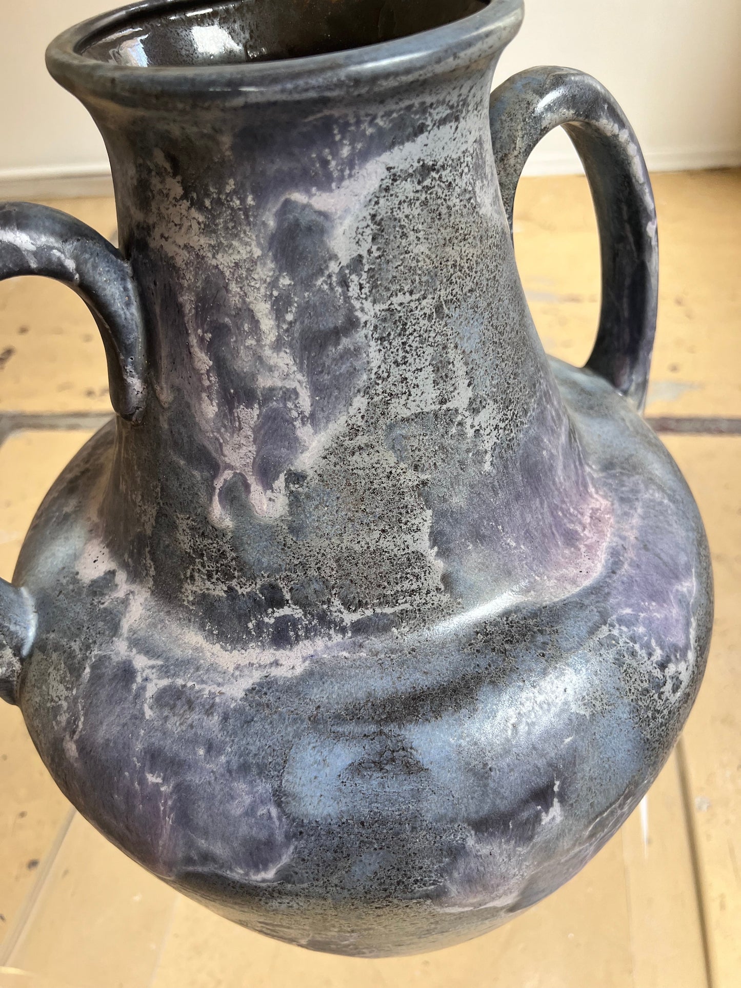 Vintage floor vase by Ruscha Keramik