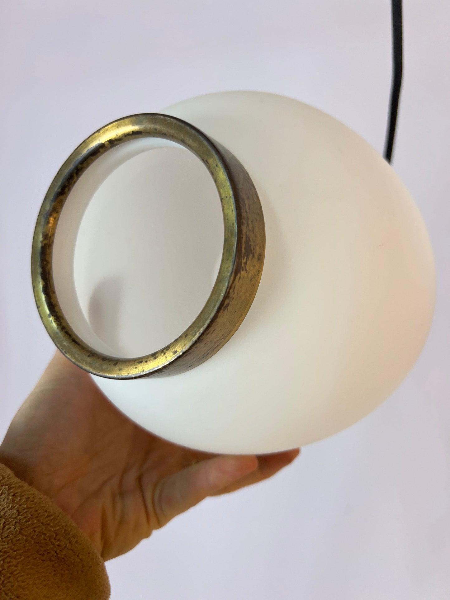 Hängelampe 'Kina' von Bent Karlby für Lyfa