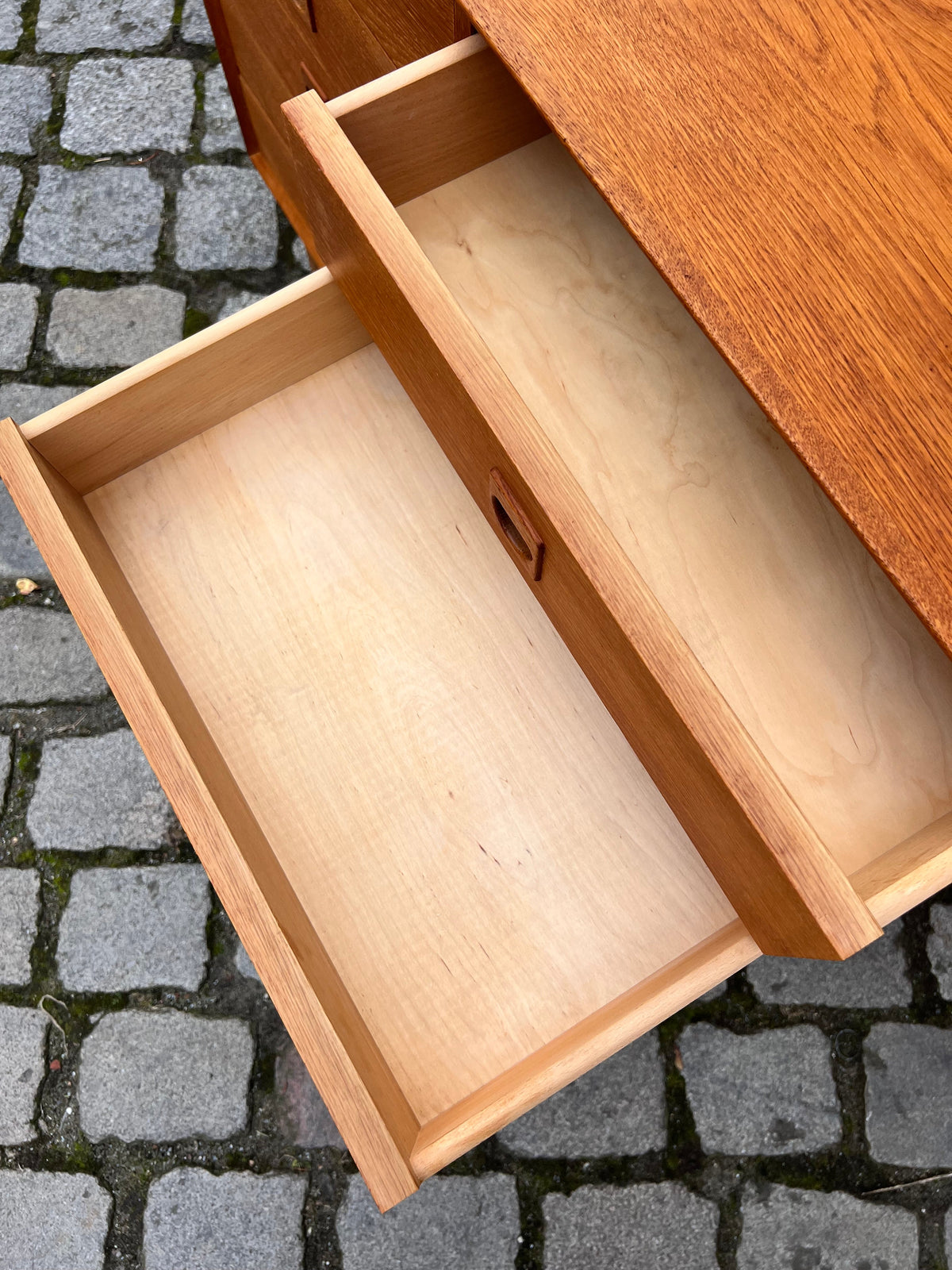 Vintage Doppelkommode Eiche von Brouer Møbelfabrik