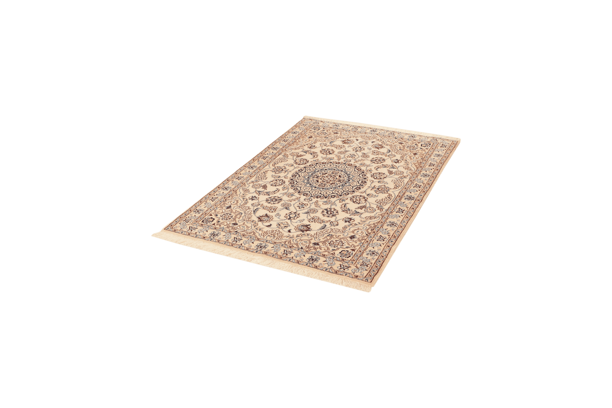 Vintage carpet Nain 9La 145x99cm colorful nature motif