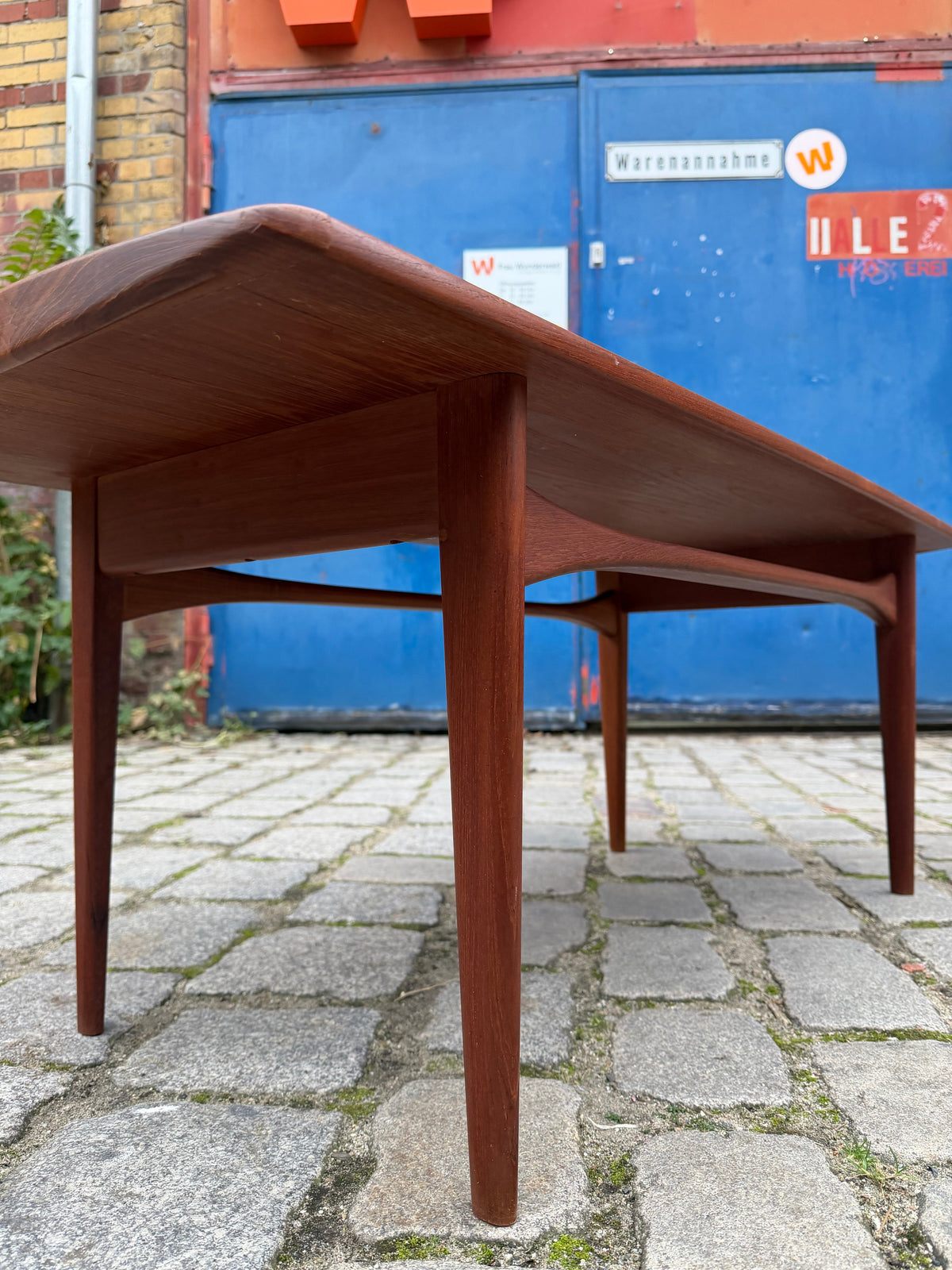 Couchtisch Modell 503 Teak von Tove und Edvard Kindt-Larsen für France und Søn