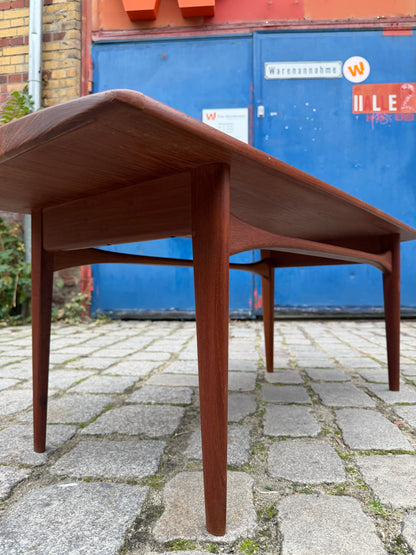 Couchtisch Modell 503 Teak von Tove und Edvard Kindt-Larsen für France und Søn