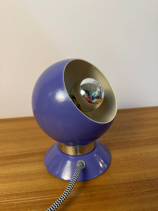 Vintage Kugellampe lila von Abo Randers