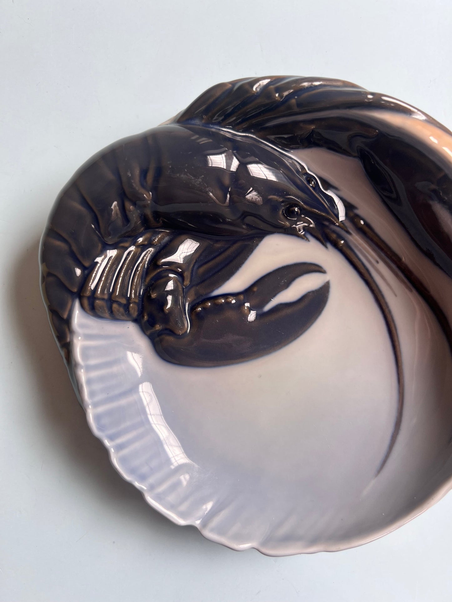 Schale Hummer Typ 3498 ∅ 19 cm von Erik Nielsen für Royal Copenhagen