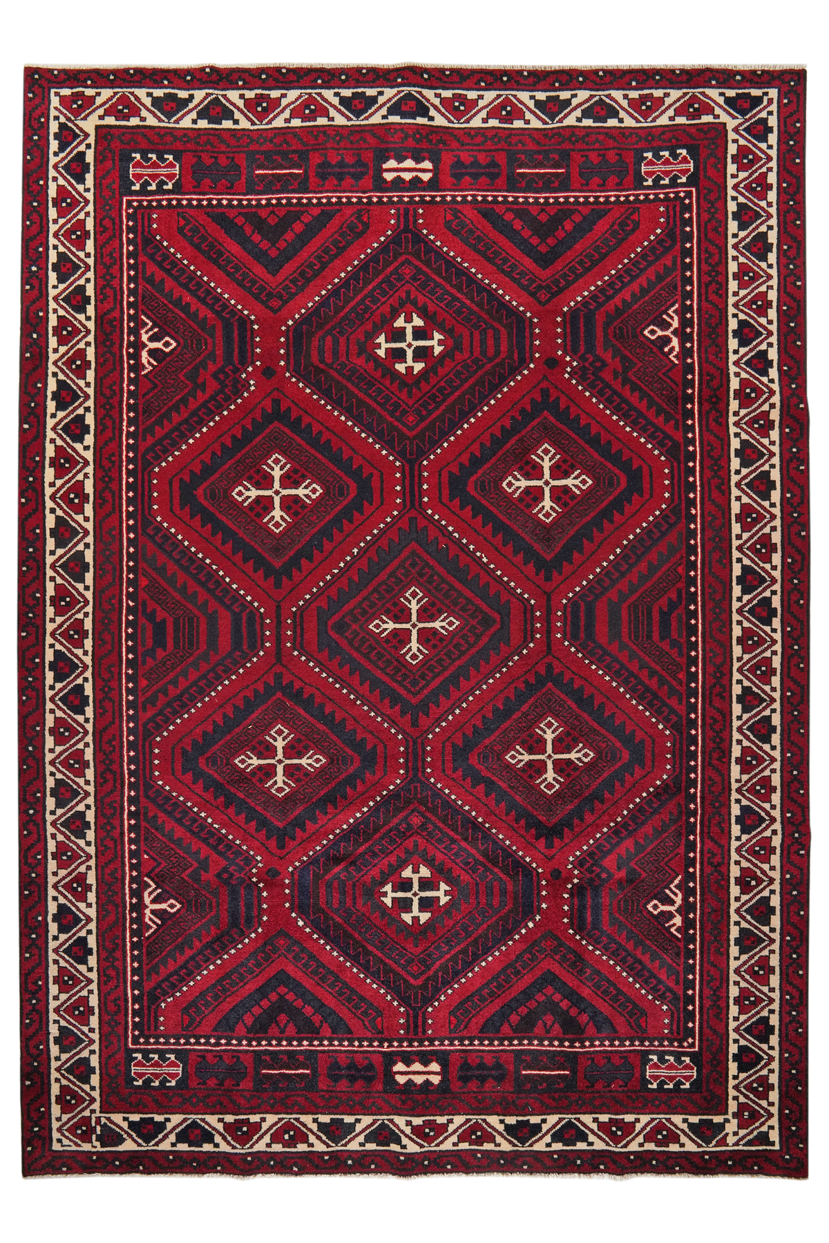 Tapis vintage Lori 326x238cm coloré