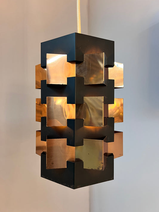 Vintage Hängelampe von Svend Aage Holm für Holm Sorensen+Co