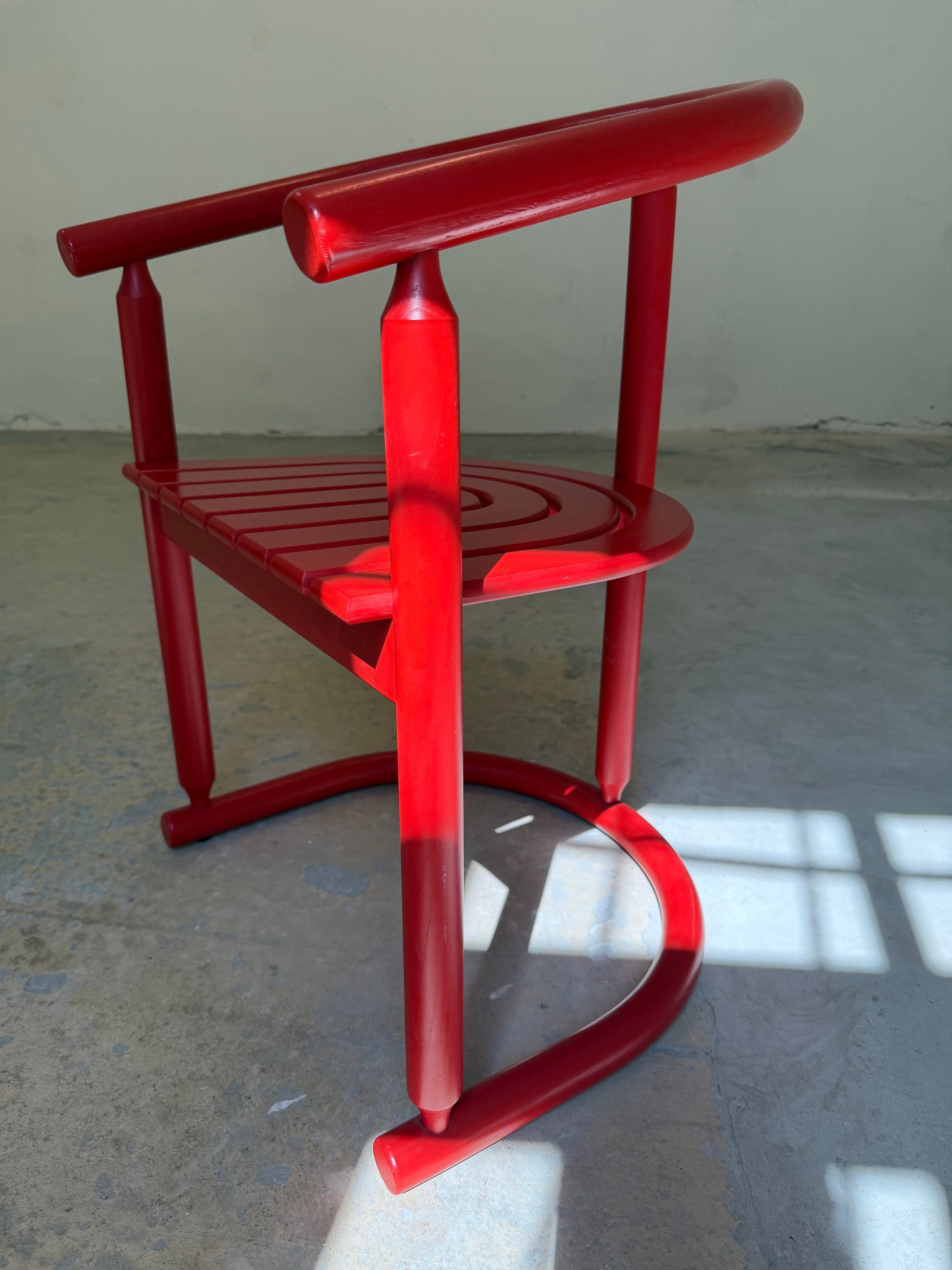 Vintage Armlehnstuhl "Rainbow Chair" von Allmilmö