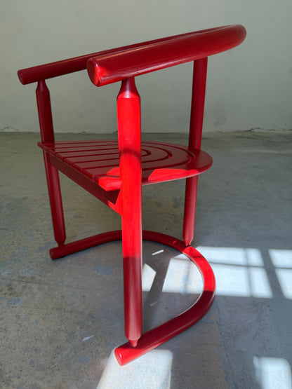 Vintage Armlehnstuhl "Rainbow Chair" von Allmilmö