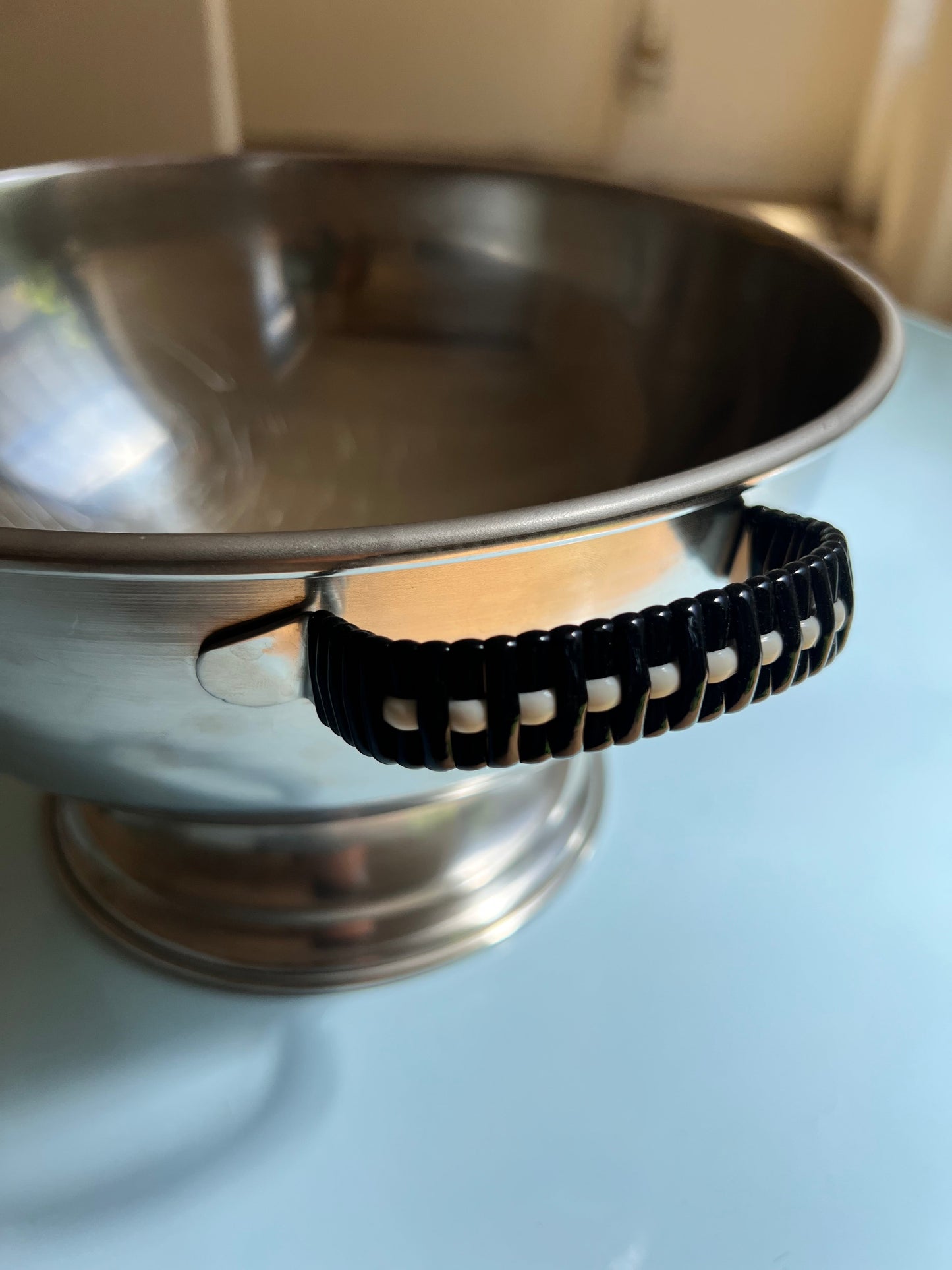 Stainless steel champagne cooler from Denmark