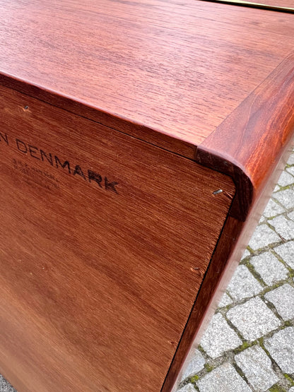 Vintage Highboard Teak von H.P. Hansen aus Dänemark