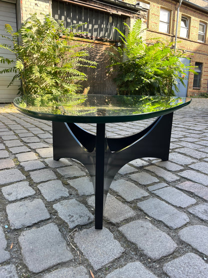 Couchtisch schwarz Glas