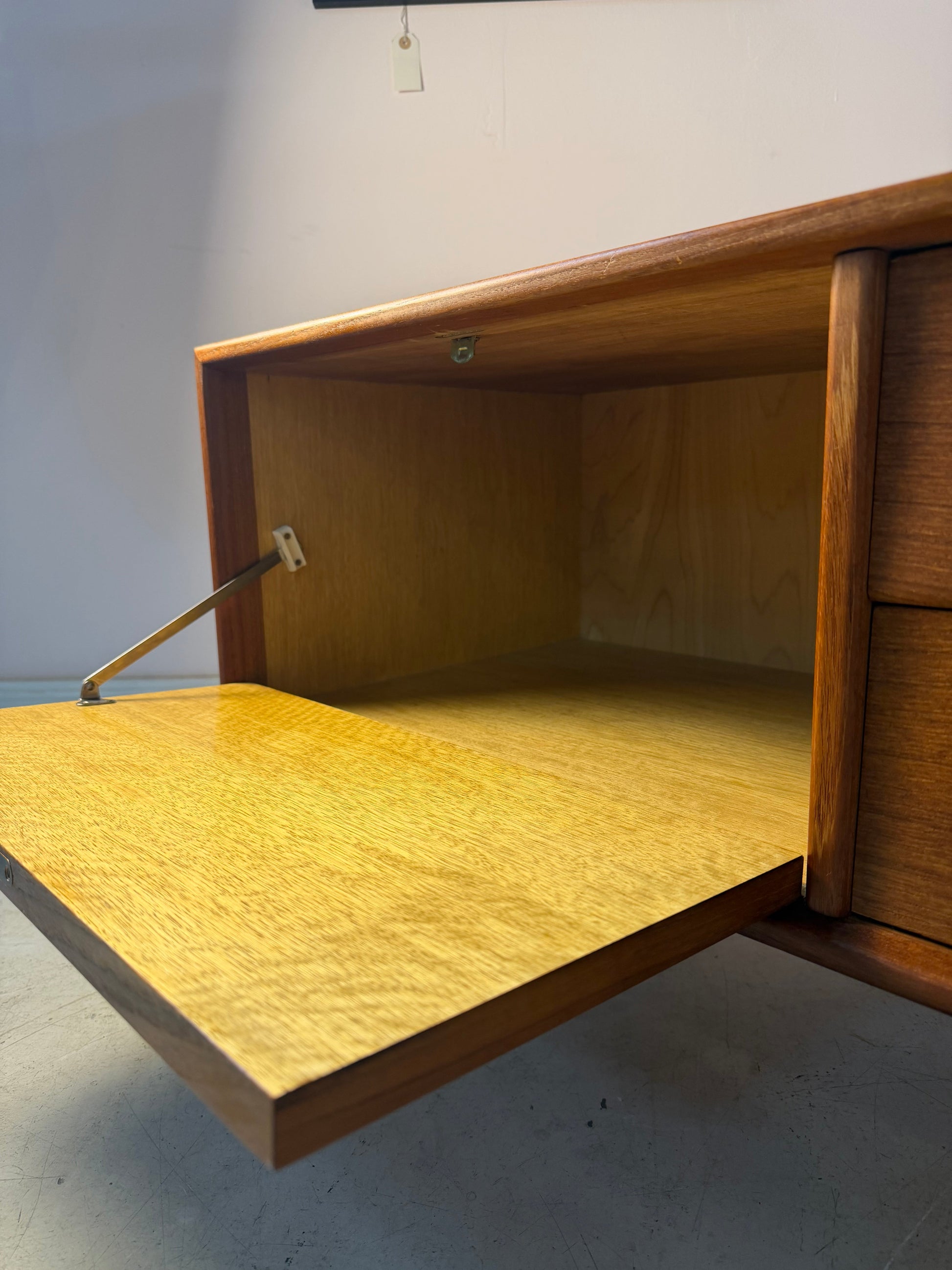 Vintage Lowboard Teak von Riestenpatt